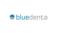 Logo bluedenta als Schriftzug